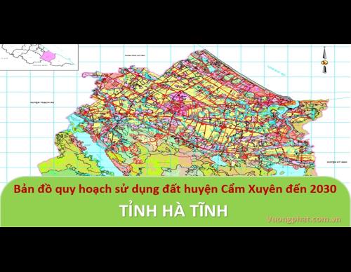 QUYẾT ĐỊNH VỀ VIỆC PHÊ DUYỆT KẾ HOẠCH SỬ DỤNG ĐẤT NĂM 2022 HUYỆN CẨM XUYÊN